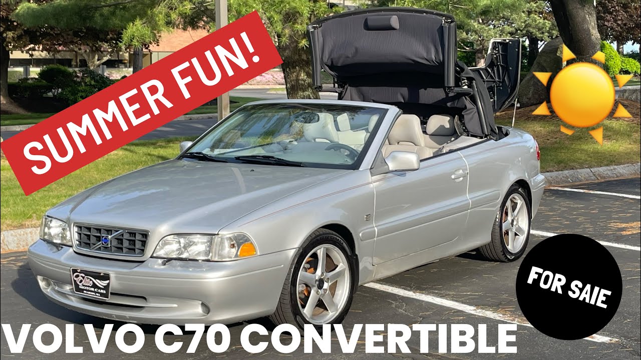 Summer Fun! 2004 Volvo C70 Convertible For Sale By Elite Motor Cars Of Peabody MA Sold
