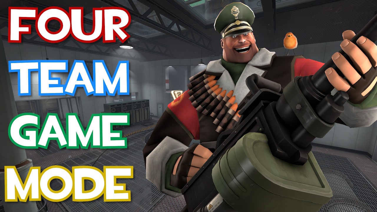 Playing TF2C's 4 Team Mode For The First Time!