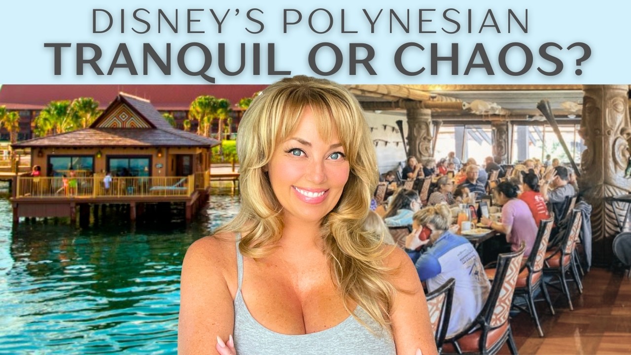 🌺 Disney World’s Polynesian Resort — Chaos or Tranquil Luxury? 🌴 A Perfect Resort Day ✨ Trader Sam's