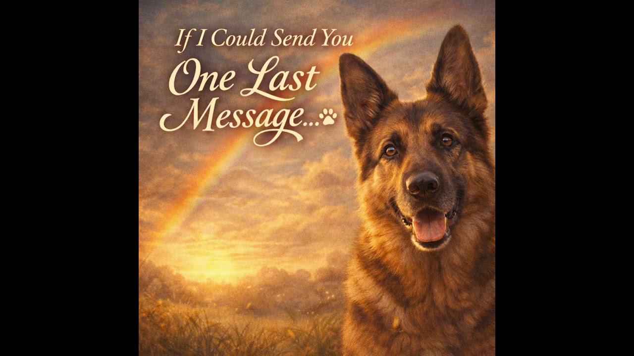 If I Could Send You One Last Message… 🐾