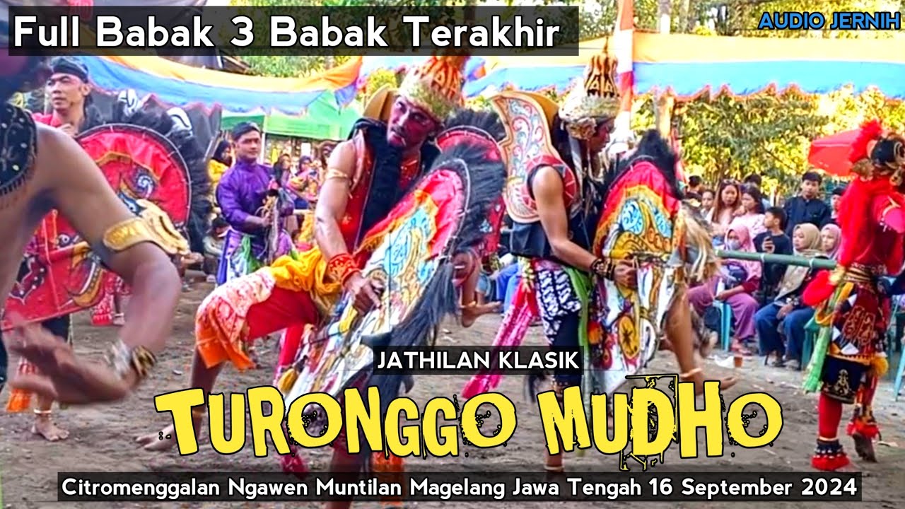Turonggo Mudho Full Babak 3 Surup!!! Jathilan Klasik Citromenggalan Ngawen Muntilan Magelang