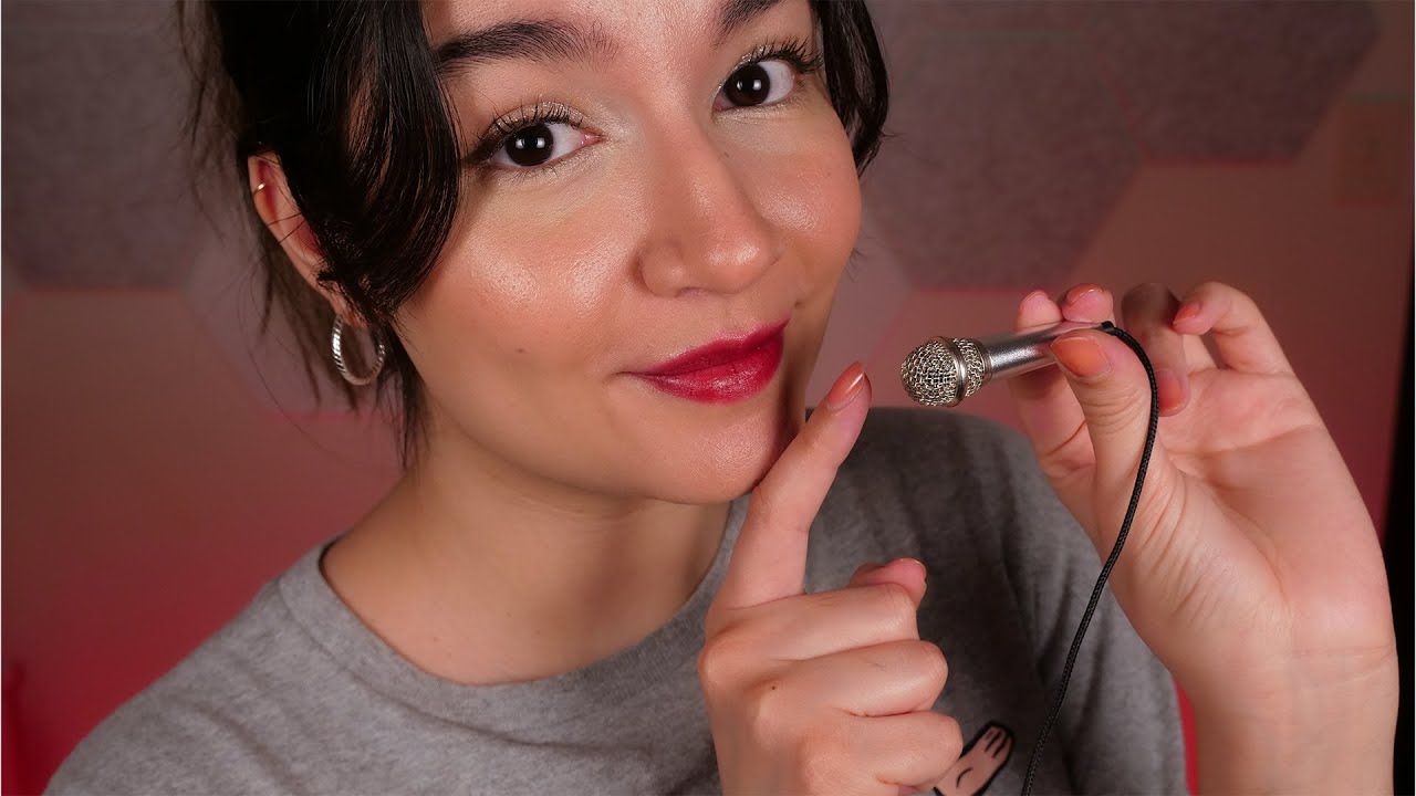 ASMR 1 HR Of Tiny Mic Triggers For Sleep, Relaxation, & Studying