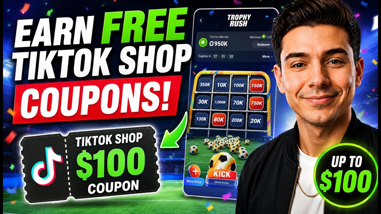 TikTok Pro Hack: FREE $100 TikTok Shop Coupon Every 24 Hours