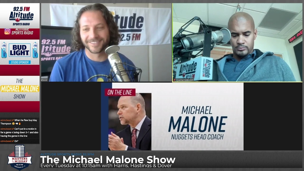 Michael Malone Nuggets Coaches Show: 92.5 FM Denver's Altitude Sports Radio | 4/25/22