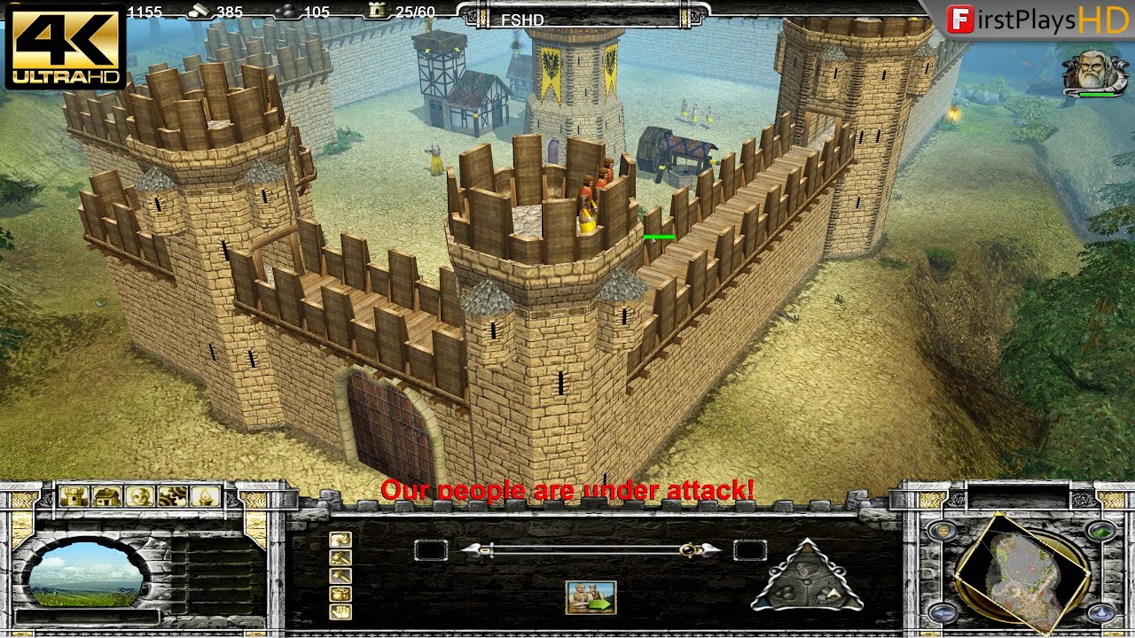 Castle Strike (2003) - PC Gameplay 4k 2160p / Win 10