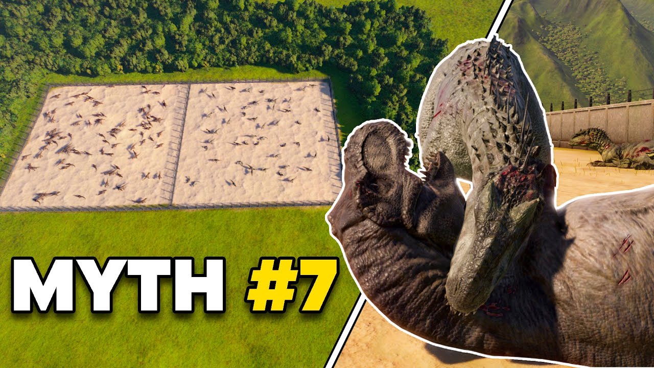 J'ai Testé les Mythes les plus FOUS de Jurassic World Evolution 2!