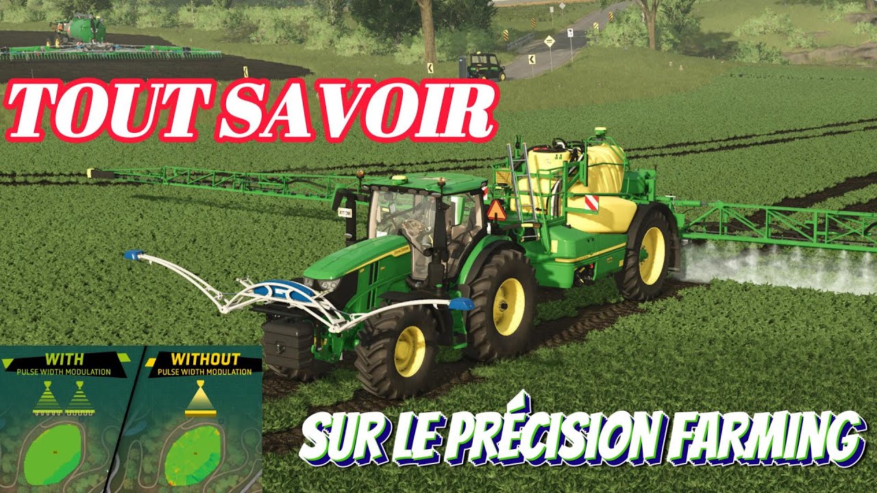 Tuto et astuces, mod Précision Farming FS25
