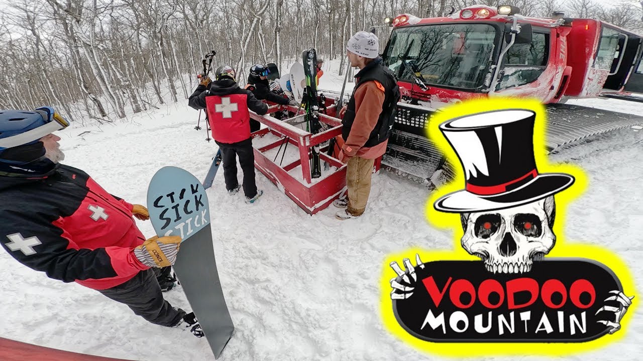 Voodoo Mountain (Mount Bohemia) - Snowcat Powder Skiing 2025