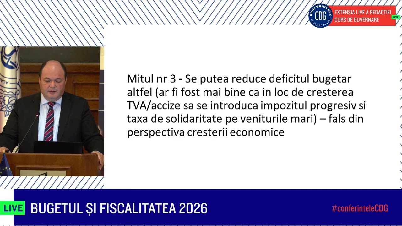 Ionuț DUMITRU: 7 mituri privind finanțele României
