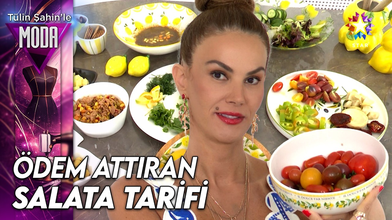 Bu Tarif Ka&ccedil;maz! &Ouml;dem Attıran Sağlıklı ve Besleyici Salata Tarifi | T&uuml;lin Şahin ile Moda 529. B&ouml;l&uuml;m