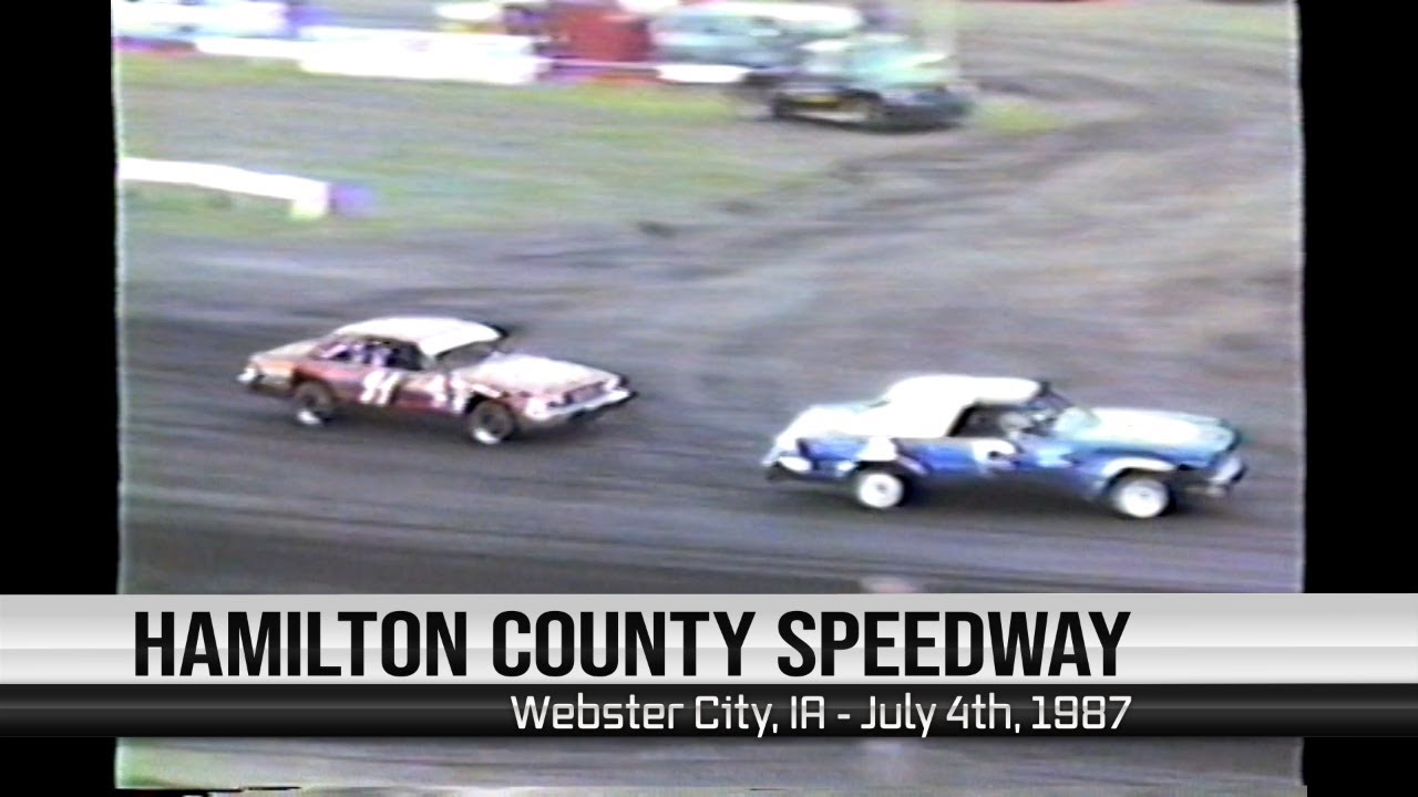 Late Model Racing At Hamilton County Speedway | July 4th, 1987