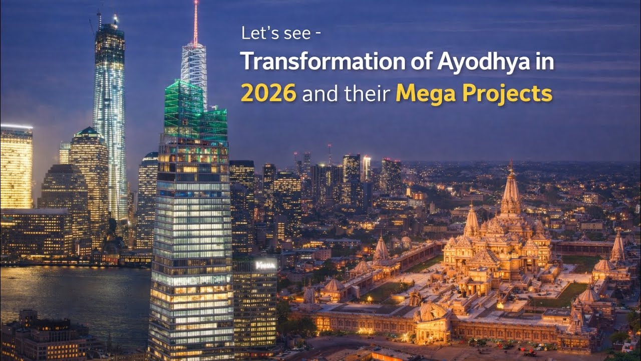 Ayodhya 2026: India’s Biggest Religious City Transformation? #ayodhya #ayodhyanews