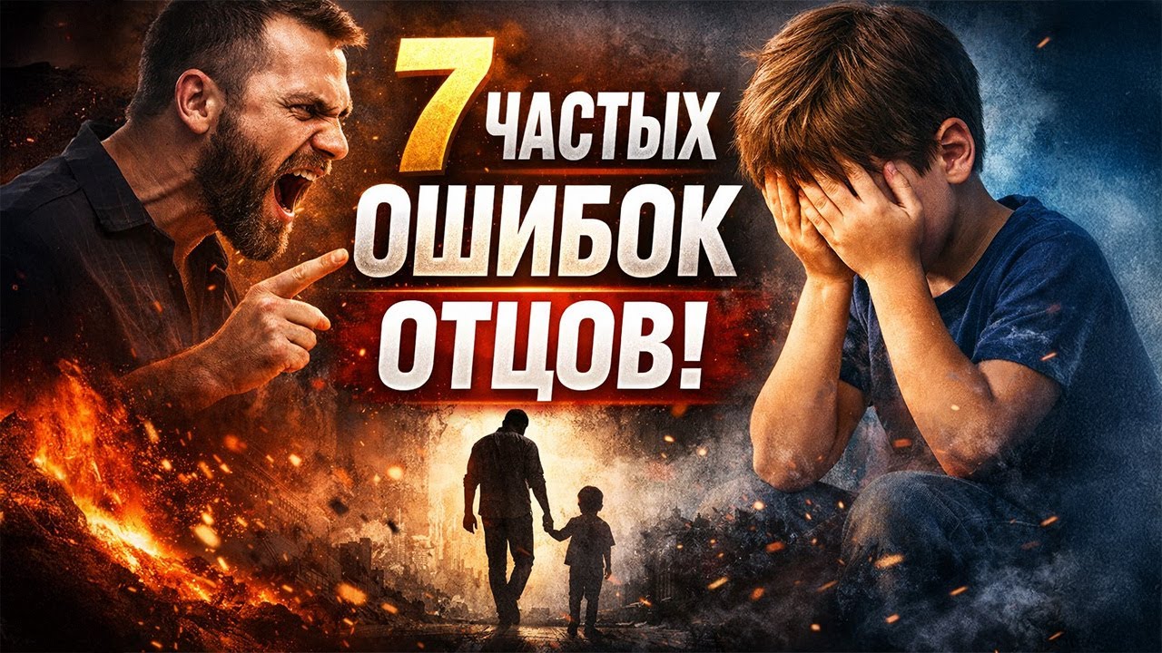 НЕ РАЗРУШАЙ ОТНОШЕНИЯ С ДЕТЬМИ! 7 самых частых ошибок отцов | Шейх &lsquo;Абдур-Рахман аль-Бахили