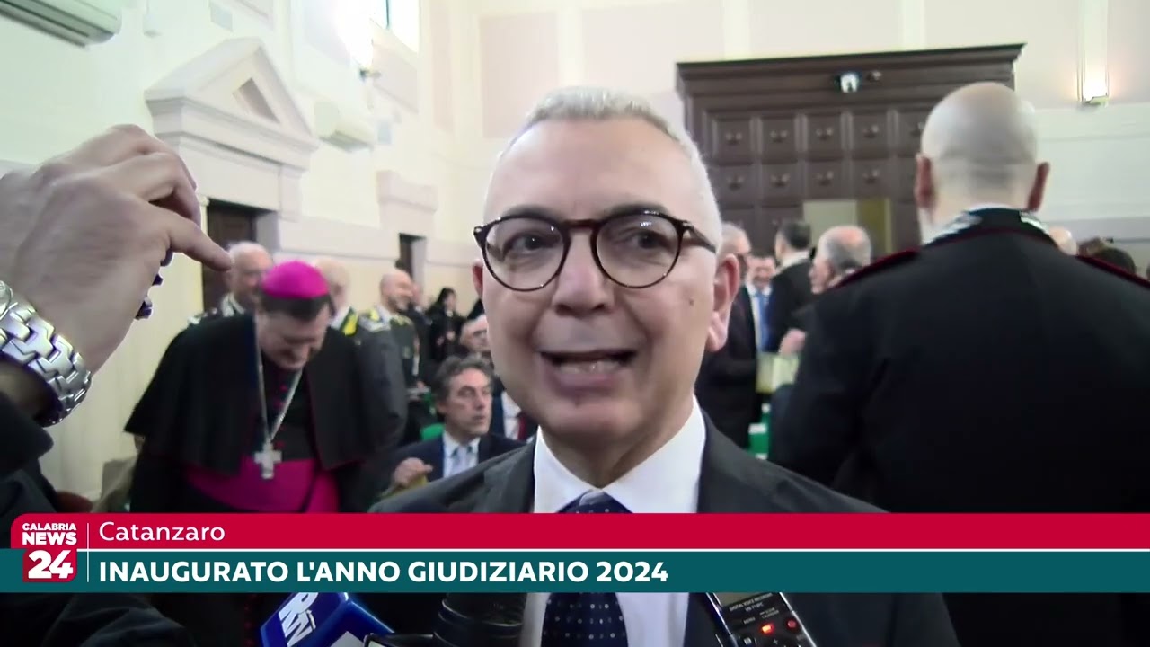 Catanzaro: Inaugurato l'Anno Giudiziario 2024