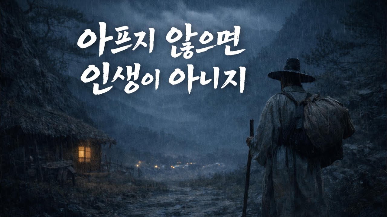 아프지 않으면 인생이 아니지 감성 트로트 감성 가요 감성 국악
