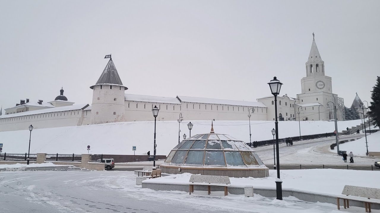 Казань. Казанский кремль и Мечеть Кул Шариф