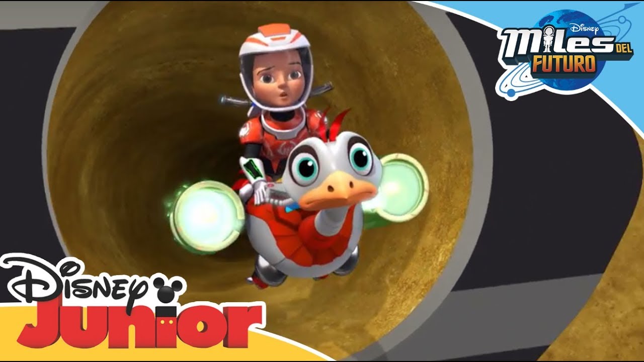 Miles del Futuro: Misión Force One Conectar y Proteger - Trampa de arena | Disney Junior