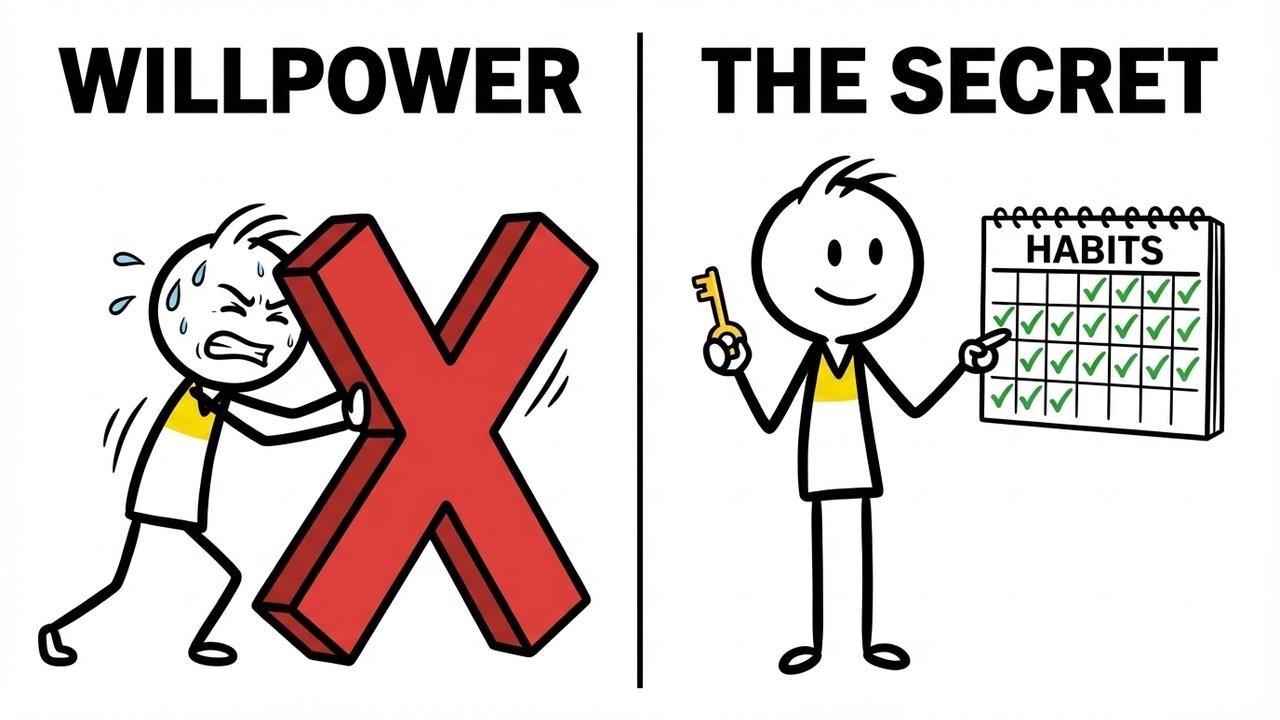 Stop Relying on Willpower: The Minimalist Secret to Consistency