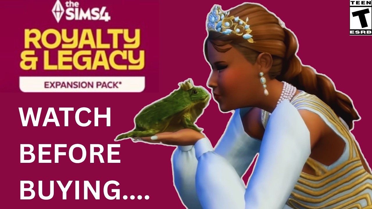 Хорошее, плохое и так себе: Sims 4 Royalty & Legacy (Обзор и анализ)