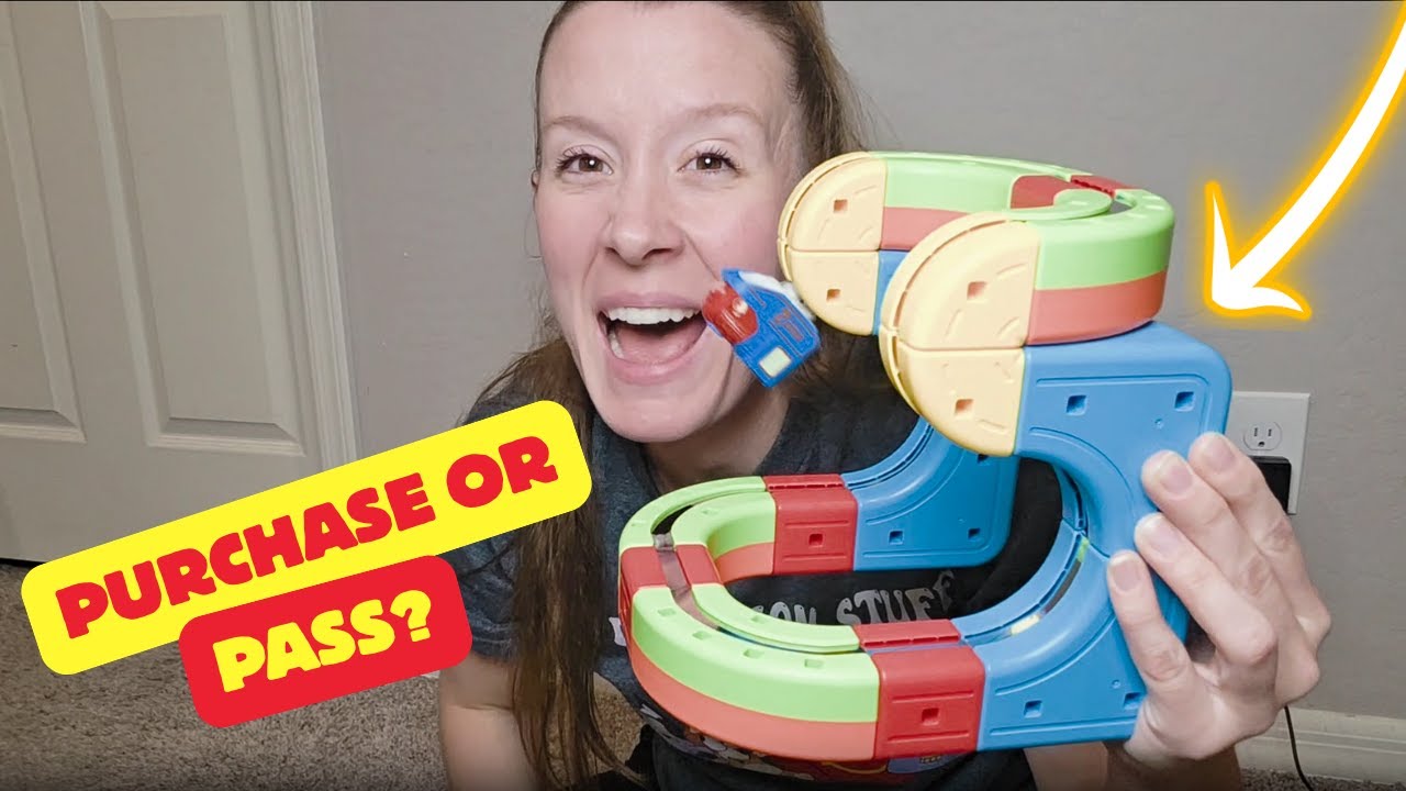 Magnetic Electric Train Track Review 🚆 | Flexible DIY STEM Toy for Toddlers 3+