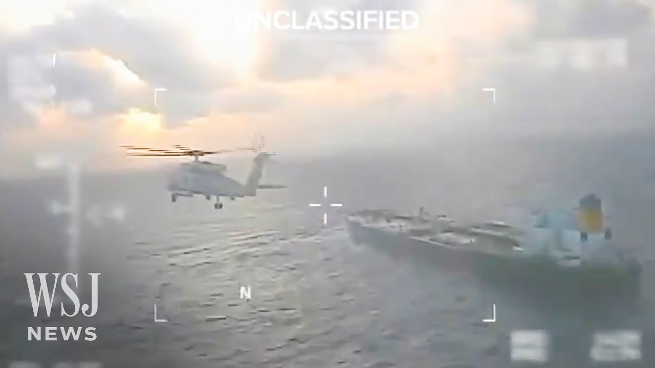 Watch: U.S. Seizes Another Oil Tanker Near Venezuela | WSJ News