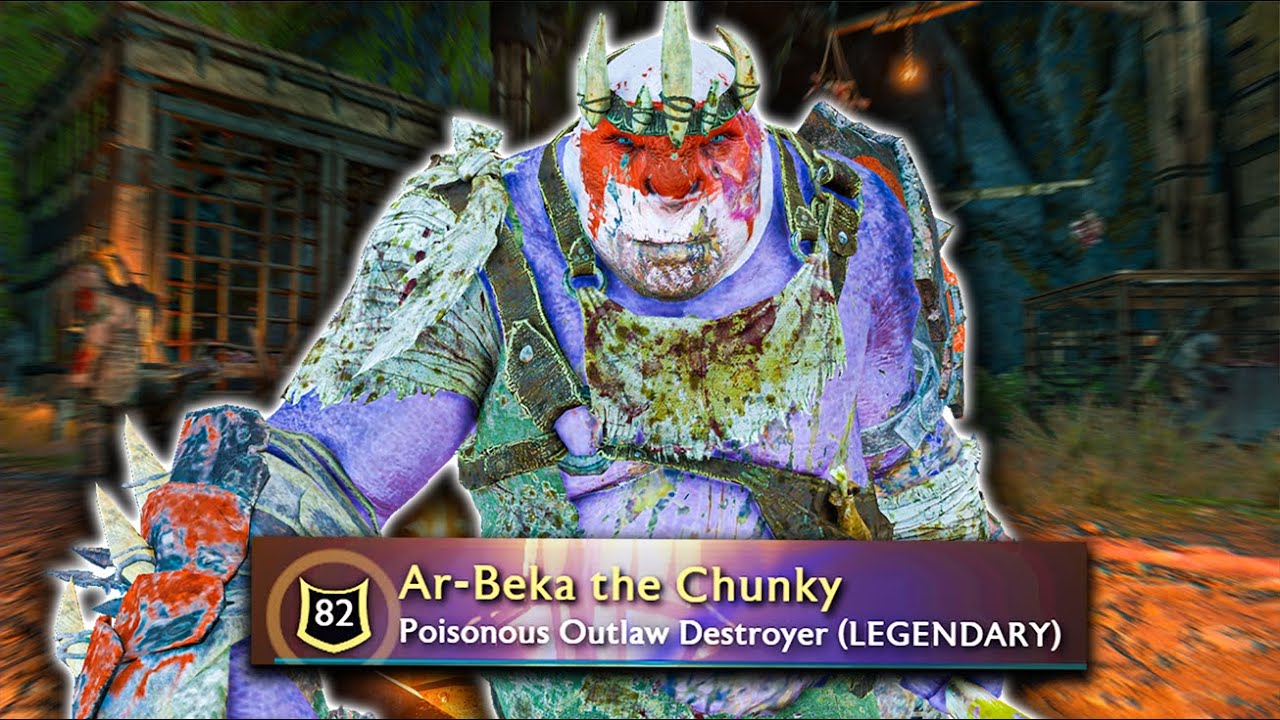 I Found the Legendary Purple and Red Orc in Shadow of War