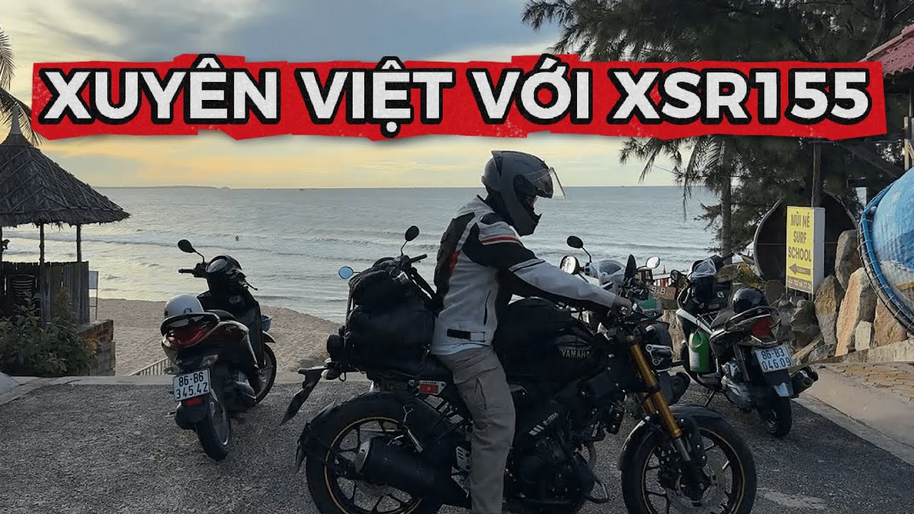 XUYÊN VIỆT KHÔNG CẦN XE QUÁ MẠNH | 5 LÝ DO MÌNH CHỌN XSR 155 