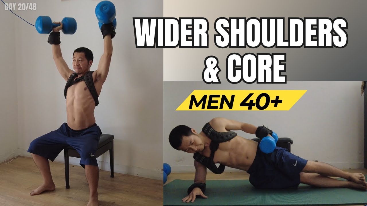 Build Wider Shoulders | Shoulder Width Workout (Dumbbells Only) | DAY 20