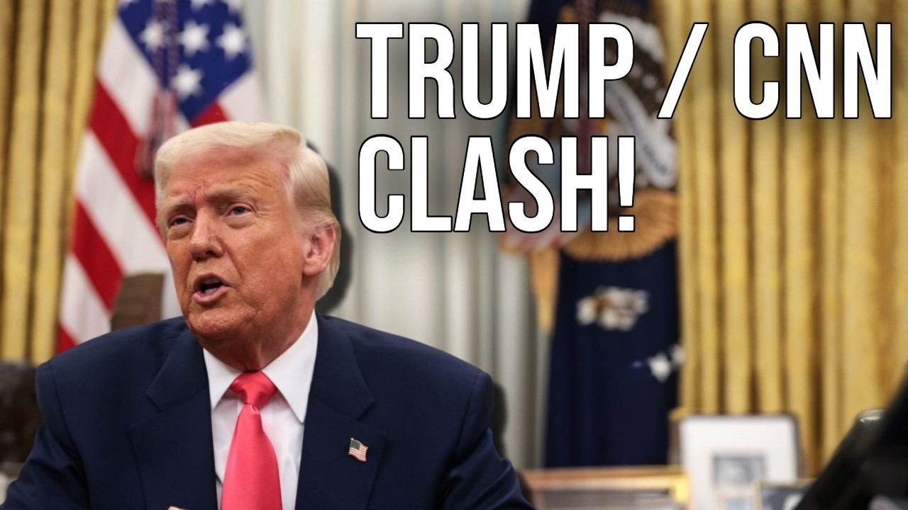 ЖАРКИЙ СПОР: Трамп столкнулся с репортером CNN из-за войны с Ираном!