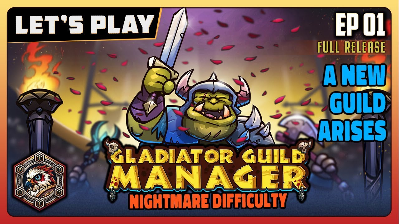 Gladiator Guild Manager | EP01 | Game Play | Let's Try | A Strategic Autobattler Arena Sim