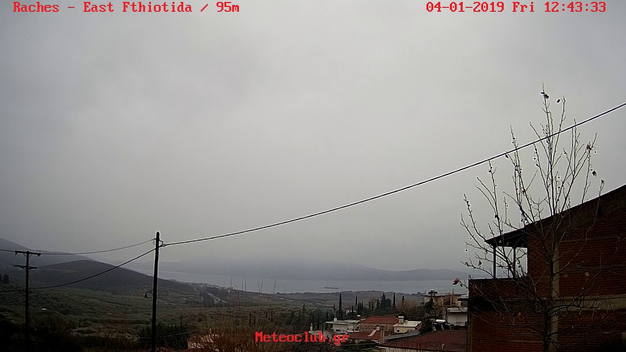 Raches Fthiotidas - Time Lapse Video 4/1/19