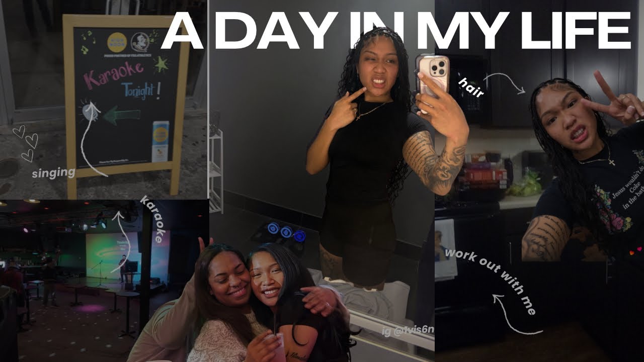 DIGITAL DIARY 002: day in my life, hair, grwm, karaoke, barre class ! || KITANA KELLY