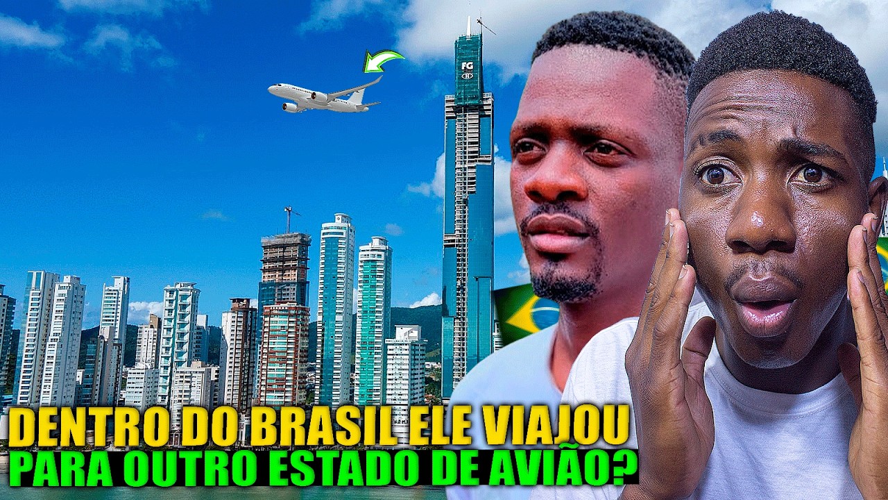 ELE VIAJOU PARA OUTRO ESTADO com AVIÃO no BRASIL?