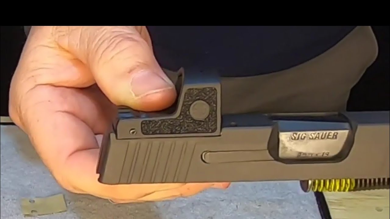 Установка оптики Sig Sauer P365 XL Romeo Zero