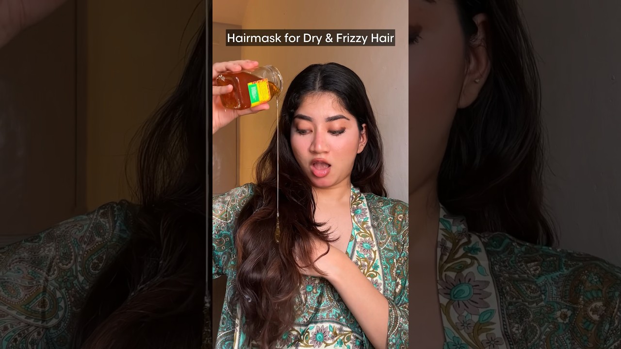 Honey Hair Mask for Frizzy & Dry Hair