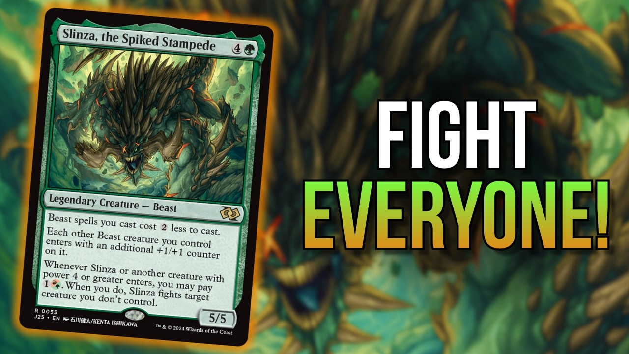 Big Beasts, Bigger Damage! | Slinza Commander Deck Tech