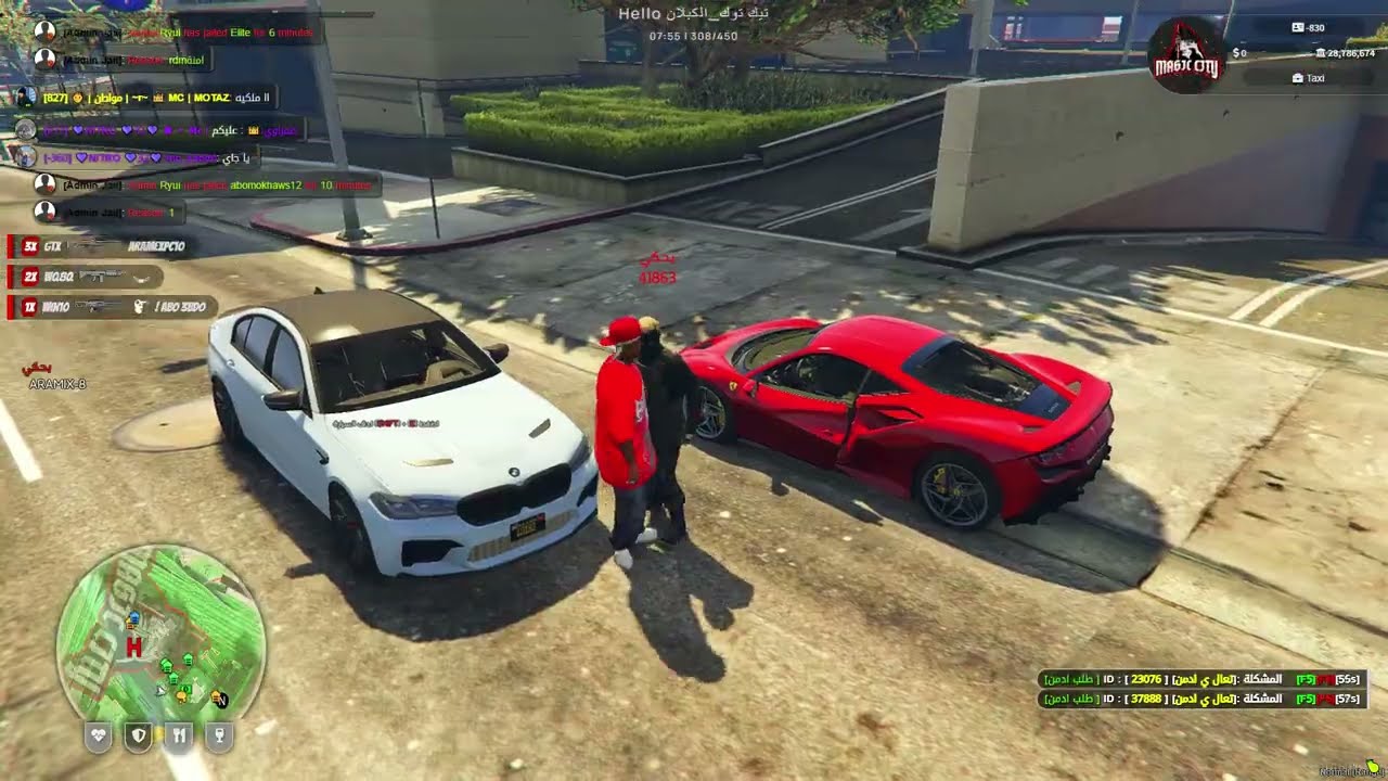 تكتات  ضحك فوت شوف😂😂😂🔥قراند الحياة الواقعية GTA.  V
