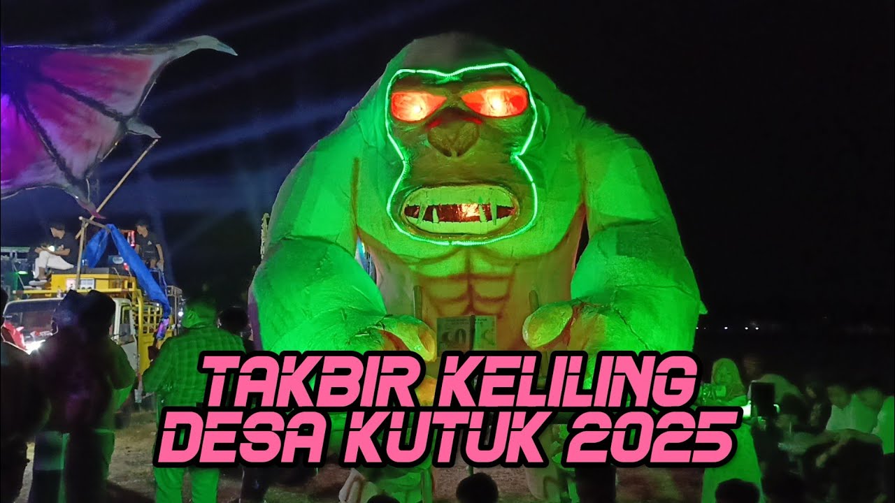 Takbir Keliling Desa Kutuk - Undaan Kudus 2025 #takbiran #idulfitri #takbirkeliling