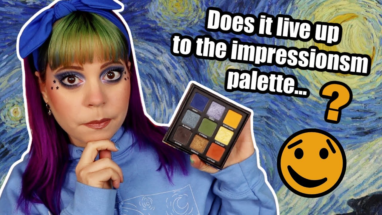 Musee beauty Van Gogh palette | 3 looks and review