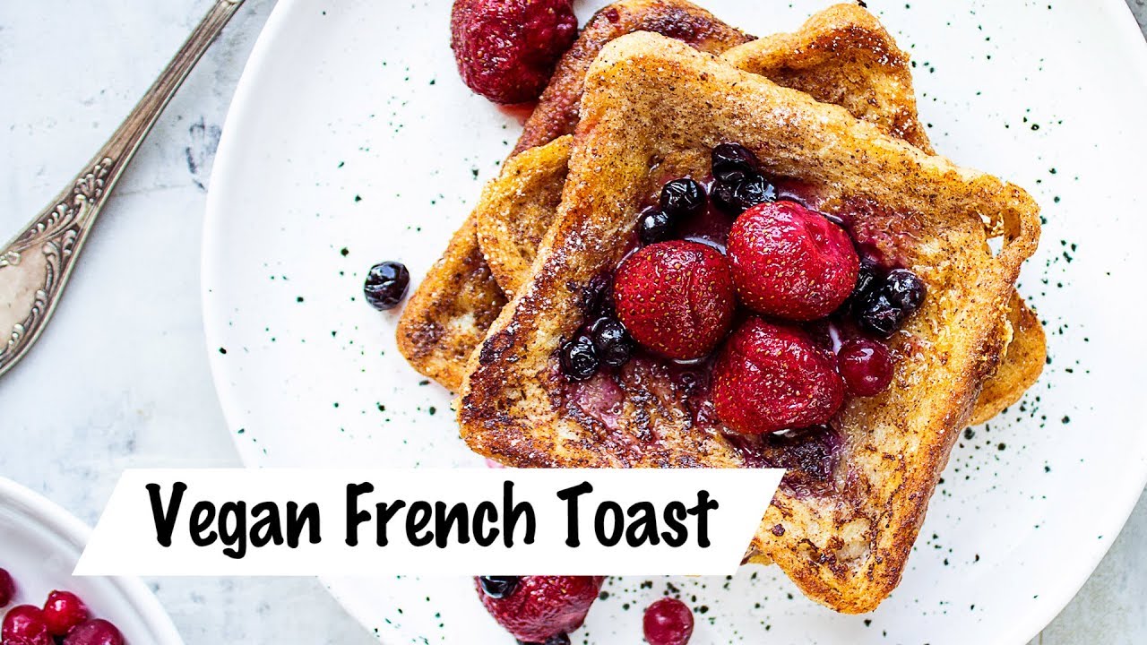 Crispy Vegan French Toast for Breakfast