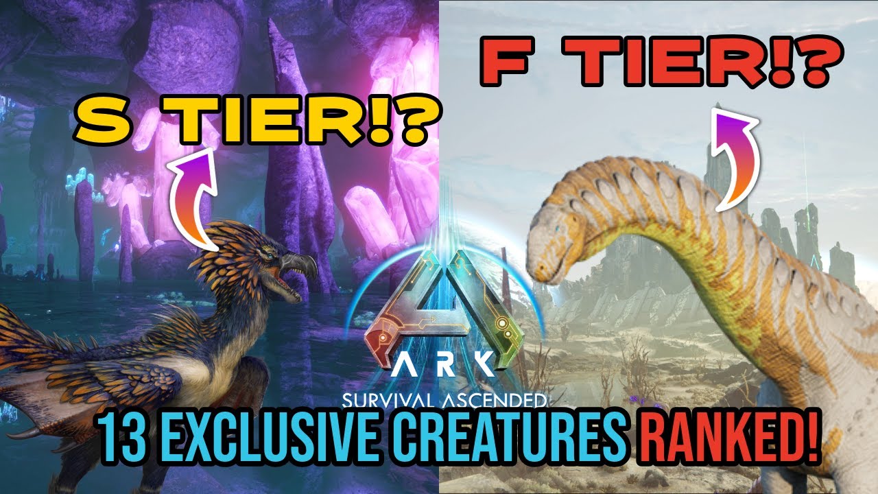 Which Creature Is the BEST in ARK Ascended? (All 13 Ranked!)