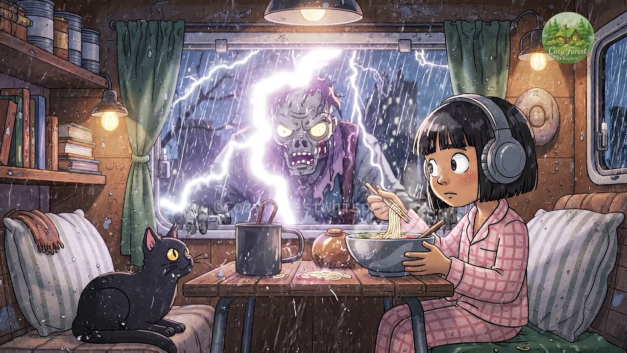 Cozy Night Turned Nightmare When a Zombie Knocked the Window