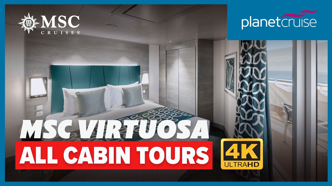 All Cabin Tours on MSC Virtuosa | Planet Cruise