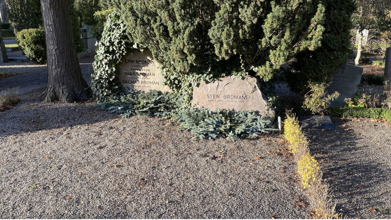 Norra kyrkogården Lund  - Sten Broman
