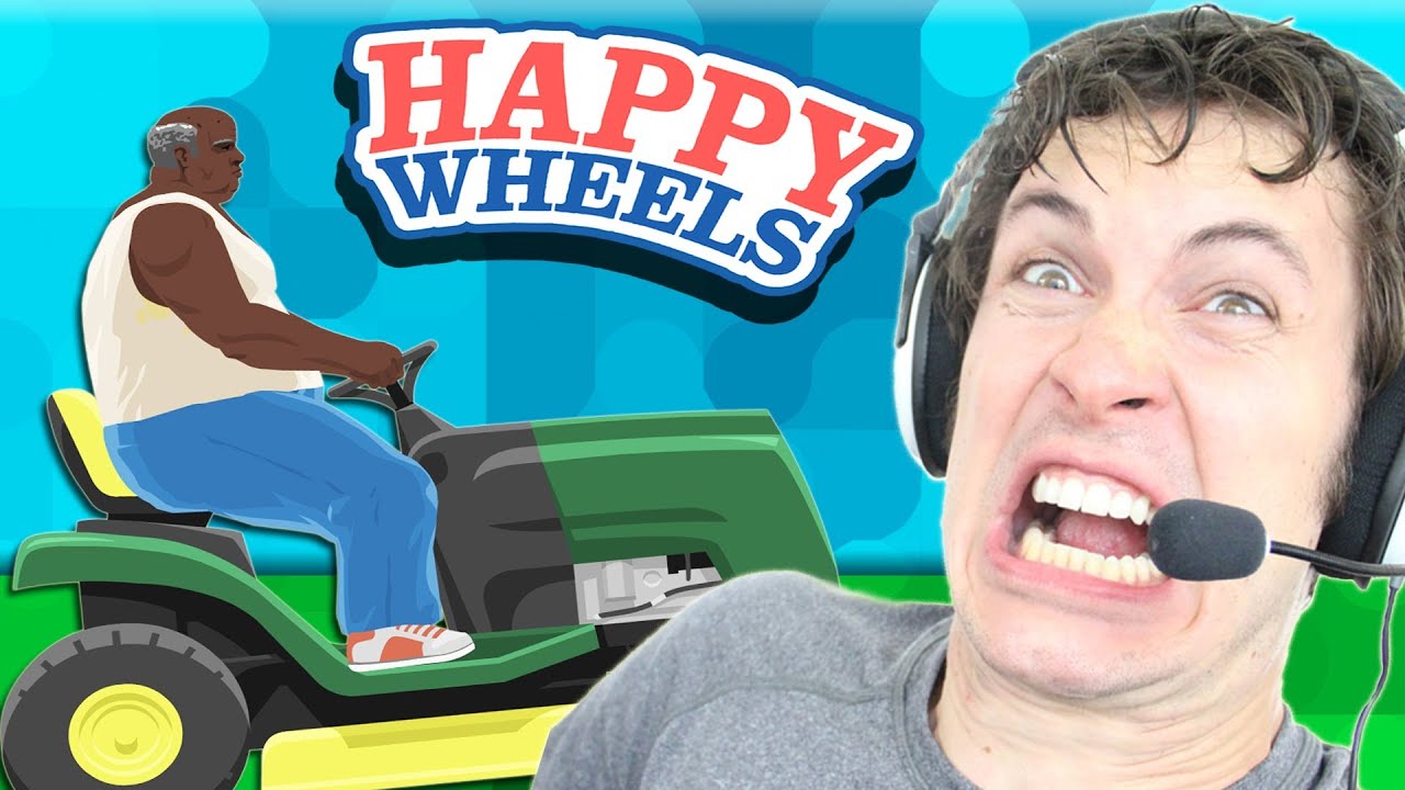 Happy Wheels: ЧЁРТОВА ГАЗОНОКОСИЛКА