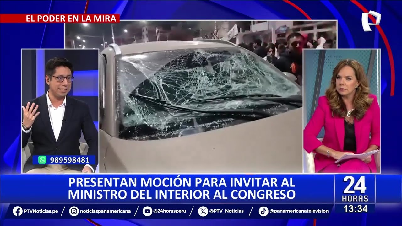 Carlos Malaver: Presentan moci&oacute;n para invitar al ministro del Interior al Congreso