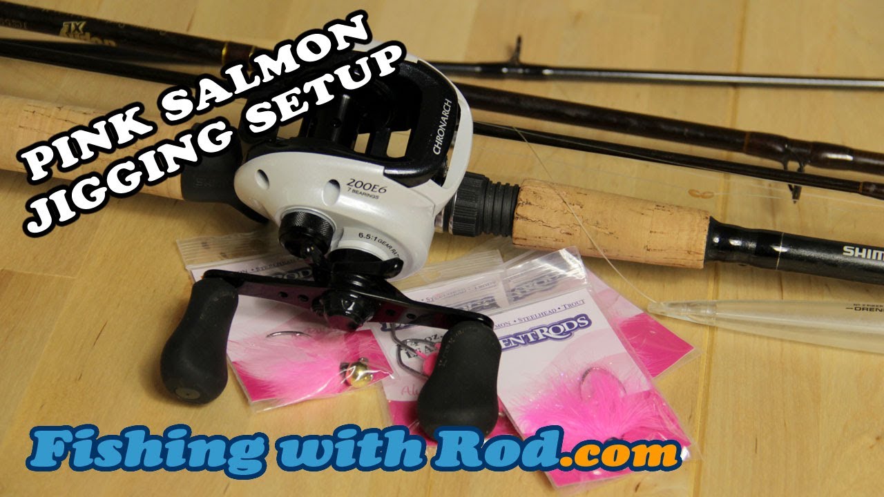HOW TO SET UP A JIG FOR PINK SALMON FISHING | Fishing with Rod