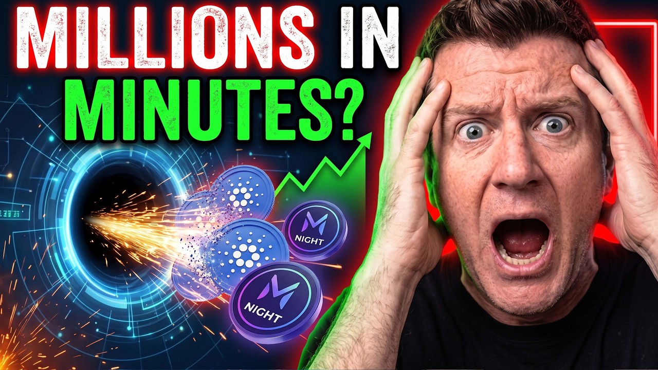 How 515.2M Altcoins Vanished in 8 Minutes (Cardano ADA + Midnight NIGHT)