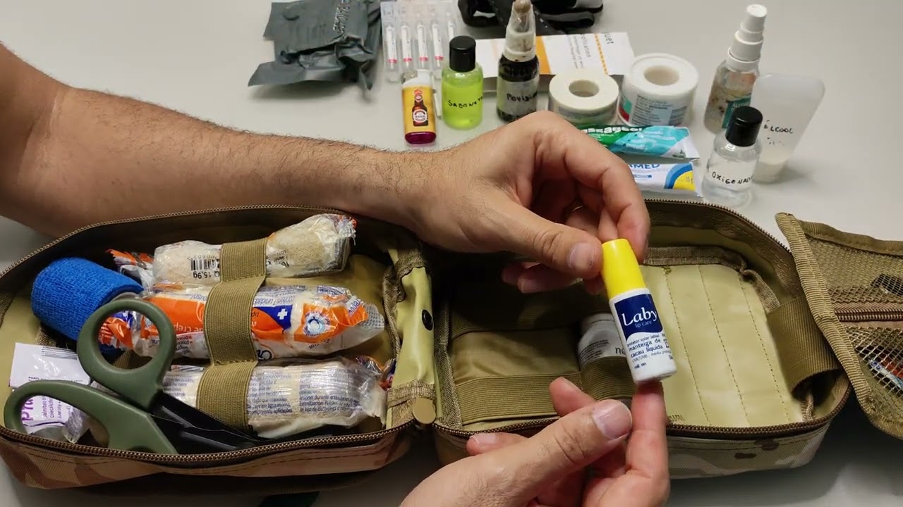 KIT PRIMEIROS SOCORROS .