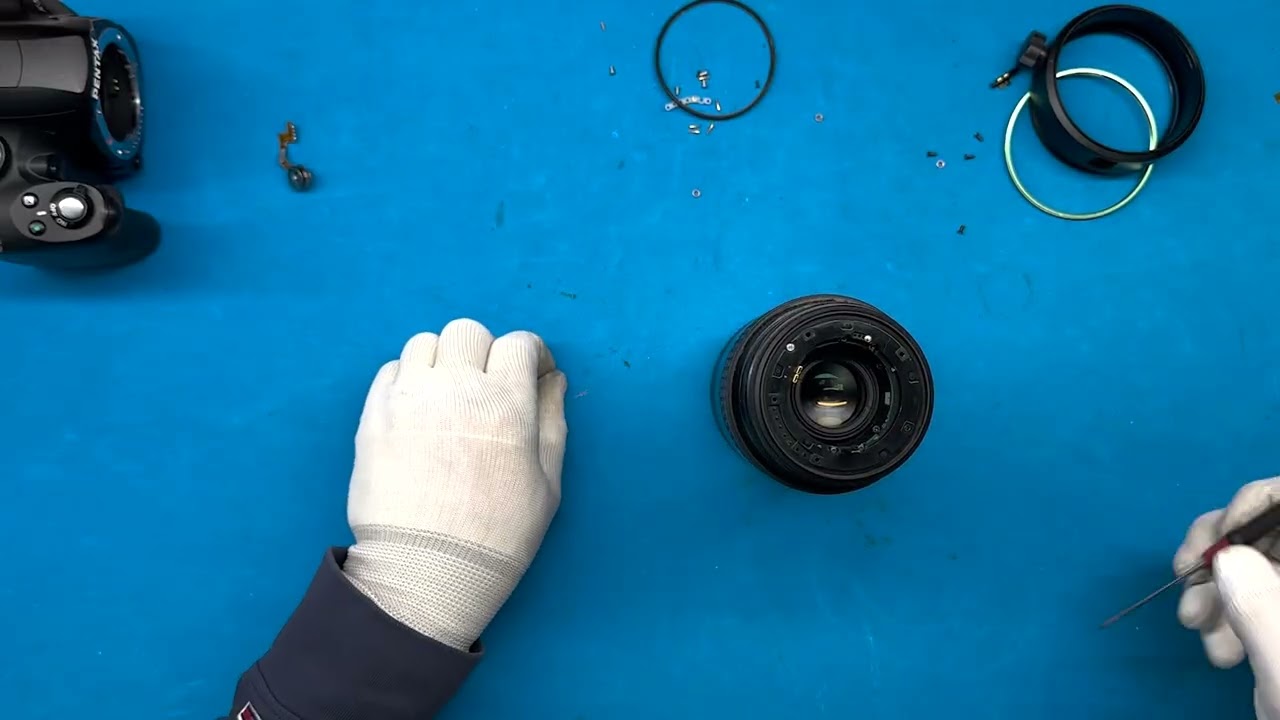 Как отремонтировать объектив PENTAX DA 60-250 F4 - проблема фокусировки на бесконечности